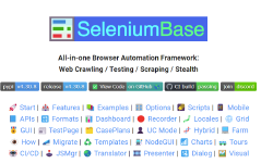 Featured image of post 用SeleniumBase制作产品Demo